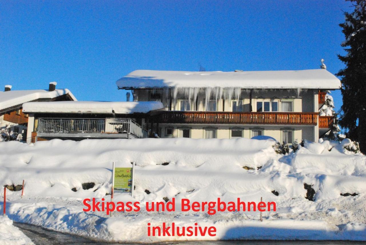 Hotel Landhaus Staufenblick Oberstaufen Bagian luar foto